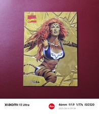 2024 Marvel Comics Evolution Gold Foil Tigra Character Card #CC-69 004/100