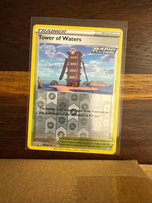 Tower of Waters 138/163 Uncommon Battle Styles Pokemon Reverse Holo Near Mint