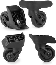 Koffer Ersatzräder 2 Schraublöcher 4 Stück V237 PVC PP