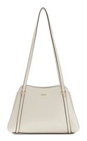 Guess Xena Shoulder Satchel Bag Schultertasche Tasche Light Taupe Taupe Neu