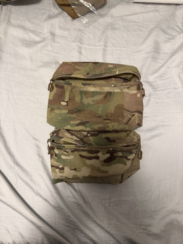 Ferro Concepts Adapt Back Panel Double Pouch Zipper GP Multicam