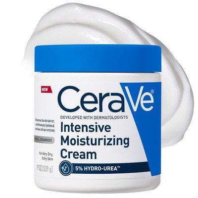 CeraVe Intensive Moisturizing Cream, Body Moisturizer With Shea Butter, 72H Hydr