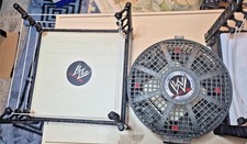 WWE 3 RINGS JAKKS (2208 ) VINTAGE CHAMBER RARE.RING (2010) TOUGH TALKERS  (2017)