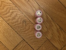 Lot of 4 SAMSUNG Rechargeable Batteries, FLAT TOP 3.7V FLAT TOP 35E 3400 MAh