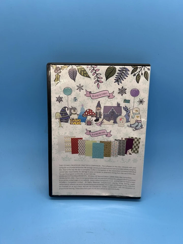 Crafter's Companion Inspiration Christmas 2019 Papercraft CD 9 Digital Collectio - Image 3 of 3