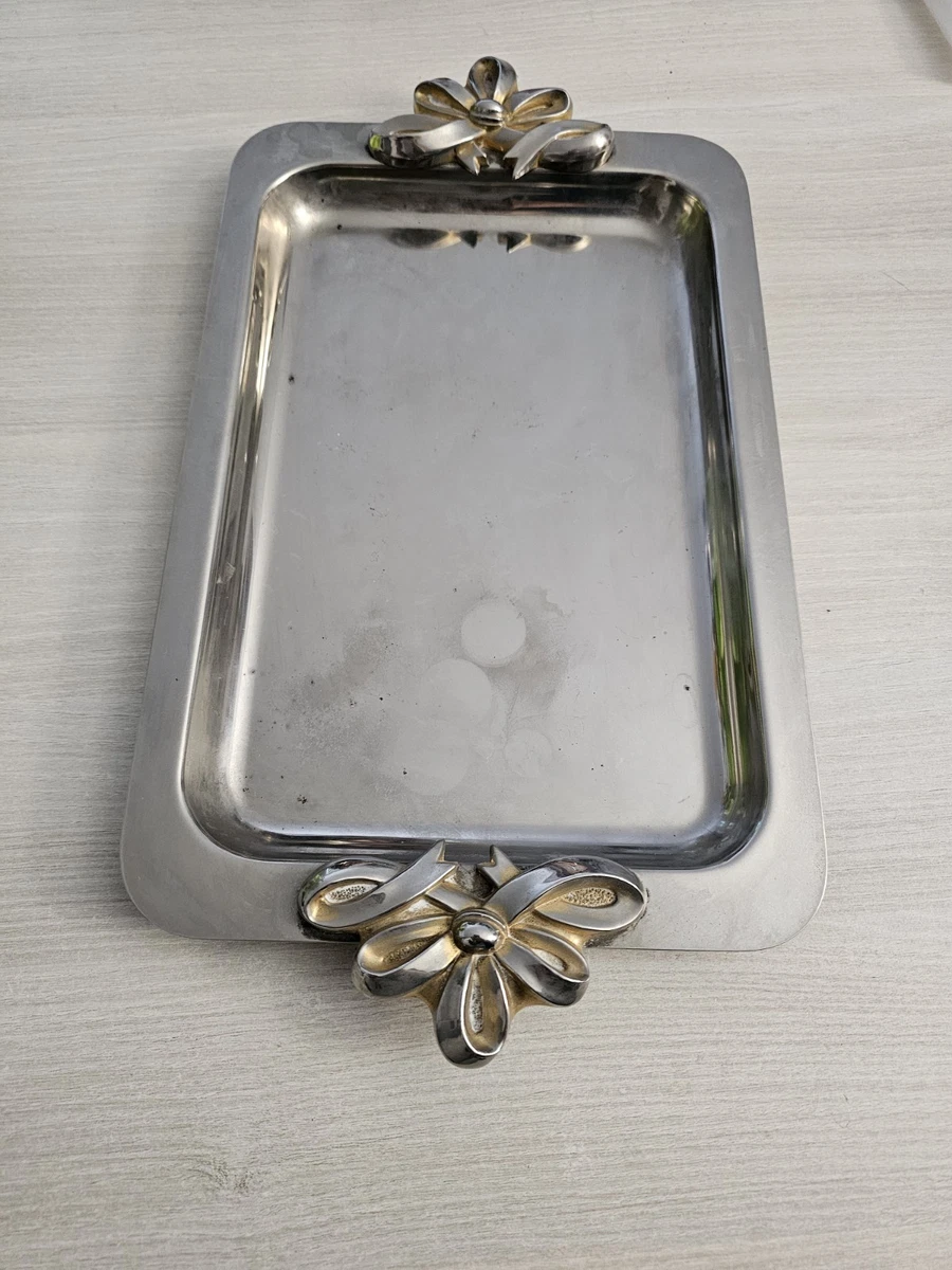 Art de la Table,Plateau de service en métal,présentoir de bijoux,rétro