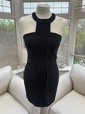 New Look Black Halter Neck dress size 10 Tokyo Doll Prom Evening Cocktail Party