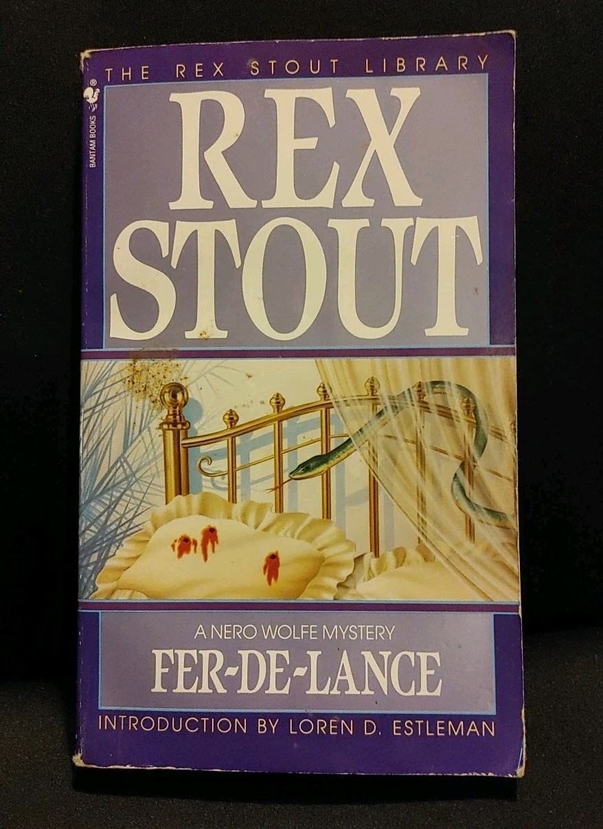 Fer-de-Lance; Nero Wolfe - 9780553278194, paperback, Rex Stout