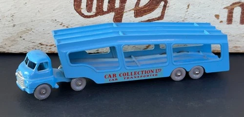 BEAUTIFUL Vintage Lesney Moko Matchbox Accessory Pack No. 2 BLUE Car Transporter