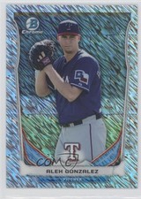 2014 Bowman Draft Top Prospects Chrome Shimmer Refractor 14/15 Chi Gonzalez 0f6