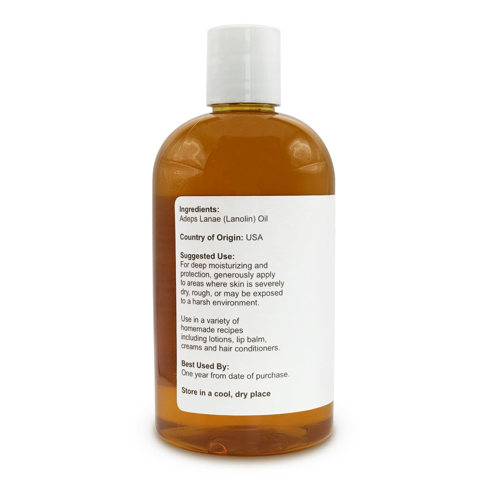 Lanolin Oil USP Grade Moisturizer for Skin Hair 100% Pure & Natural 4 oz to 7 lb