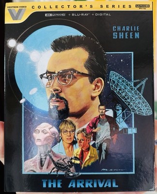 BRAND NEW The Arrival Vestron Video Lionsgate Limited (4K Blu Ray + Blu Ray)