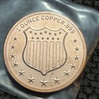 Copper CoinLot Of 5 ea 1 Ounce Copper Rounds,  Bag Of Canada Cents, Roll US — photo 3