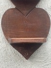 WOOD HEART SHAPED 3 TIER SHELF — photo 2