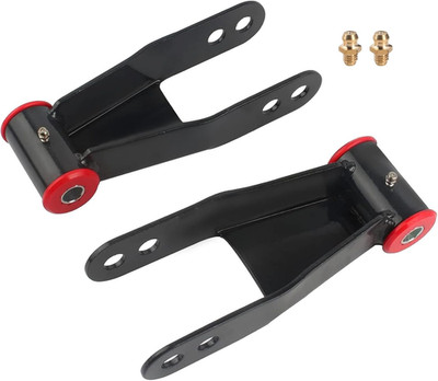 2'' Rear Drop Lowering Shackle Suspension Kit Compatible with Ch~Evy and G~M~C C1