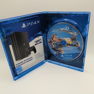 Horizon Zero Dawn (PlayStation 4, 2017) - Disc & Case, Tested