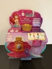 New Disney Princess Mermaid Bath Reveal Surprise Doll+Accs Aqua Shell Playset
