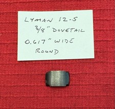Lyman 12 S Vintage 38 Dovetail Slot Filler - Rounded Top
