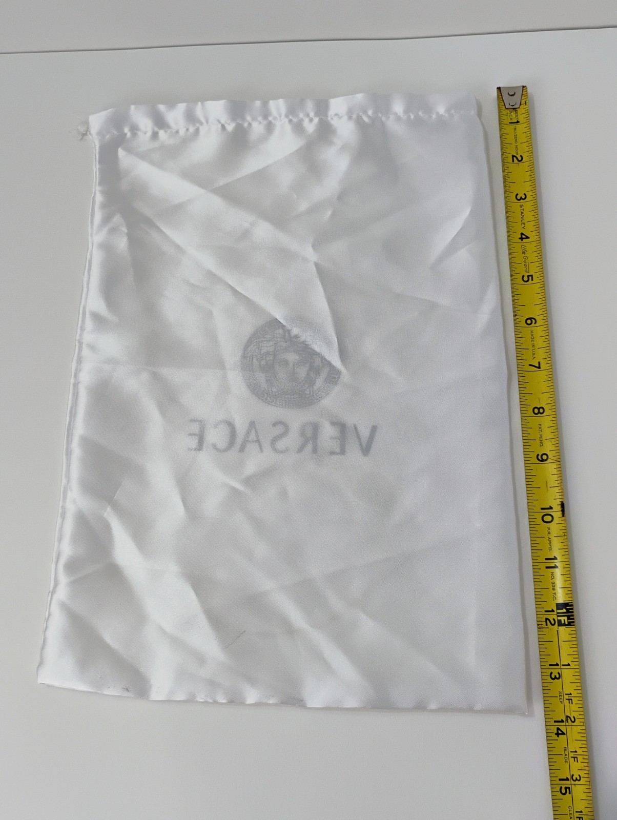 VERSACE White Drawstring Dust Bag - image 2