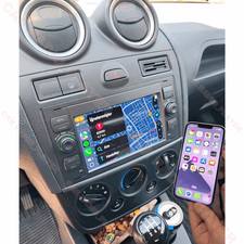 64G Android15 Stereo Carplay GPS Navi Head Unit RDS BT+AHD For Ford  Fiesta 2005