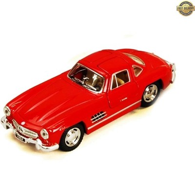 Classic 1954 Mercedes-Benz 300 SL Coupe 1:36 Scale Model - Pullback Action Toy