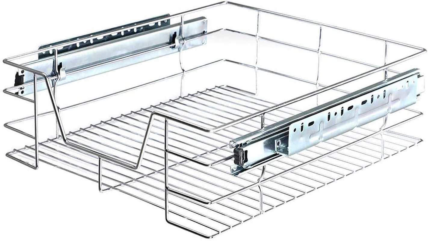 Cestello Estraibile Mobile Cucina - Organizer Telescopico Acciaio