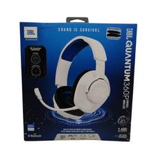 JBL Quantum 360P Console Wireless Gaming Headphones with Detachable Boom Mic