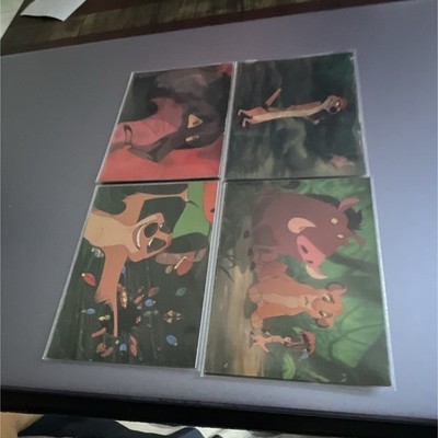 SkyBox The Lion King Trading Card Lot of 4 Simba Timon Pumbaa #39-42