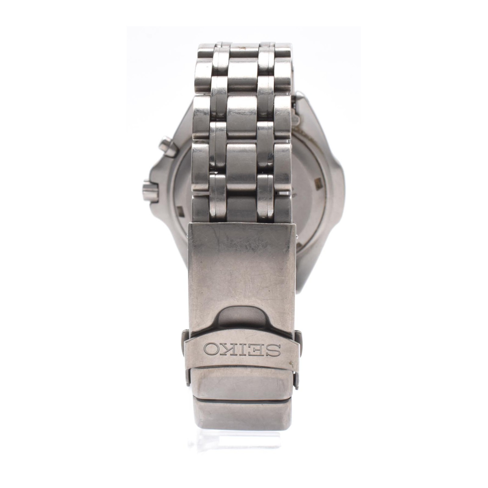 SEIKO Kinetic Scuba Diver 5M63-0B40 Titanium Mens Wat… - Gem