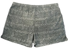 Vintage Laguna Swim Mesh Shorts Mens XL W/pockets Olive Drab Retro 90's Tropical
