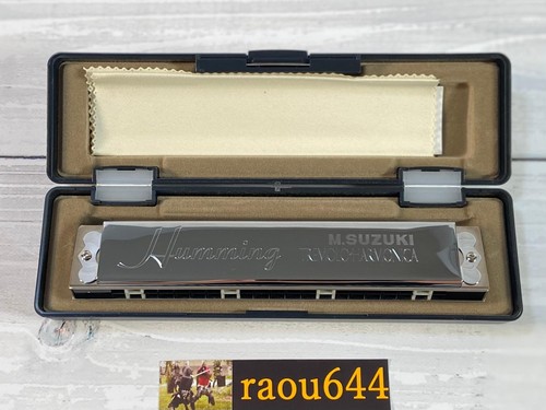 SUZUKI SU-21 HUMMING Am Key 21 holes Tremolo Harmonica from Japan - Picture 3 of 24