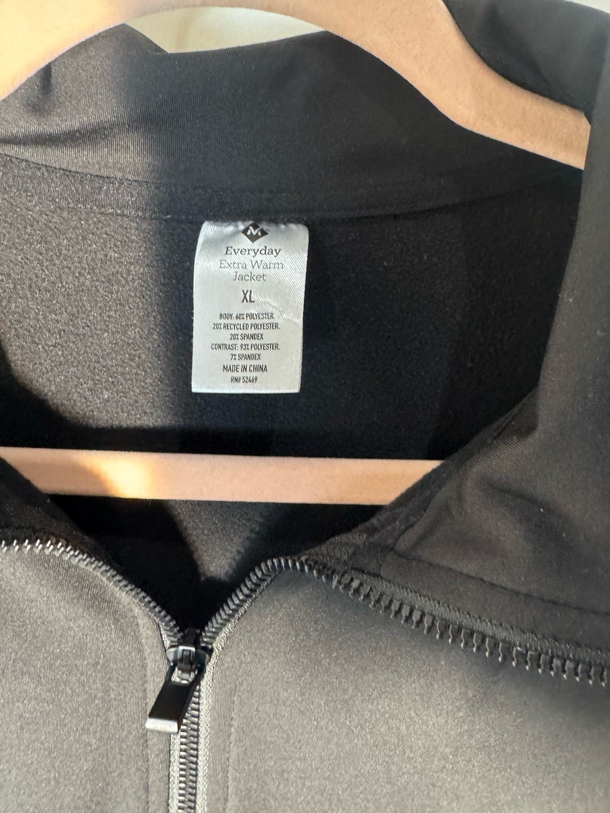 Member's Mark Extra-Warm Jacket Active Running Bl… - image 2