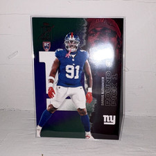 Topps Darius Alexander Rookie #229 New York Giants NFL Football Card. rookie card picture
