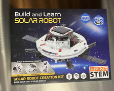 Build And Learn Solar Robot Kit 6-in-1 STEM Education Toy - NEW in SEALED Box