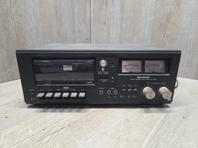 Vintage Sharp RT-1125 Stereo Tape Cassette Deck(only Rewid&ffwd