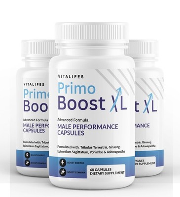 Primo Boost XL Advanced Male Pills PrimoBoost XL Supplement (180 Capsules)