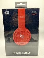 New in Box, Sealed, Beats Solo3 Wireless On-Ear Headphones - Citrus Red, Spec Ed