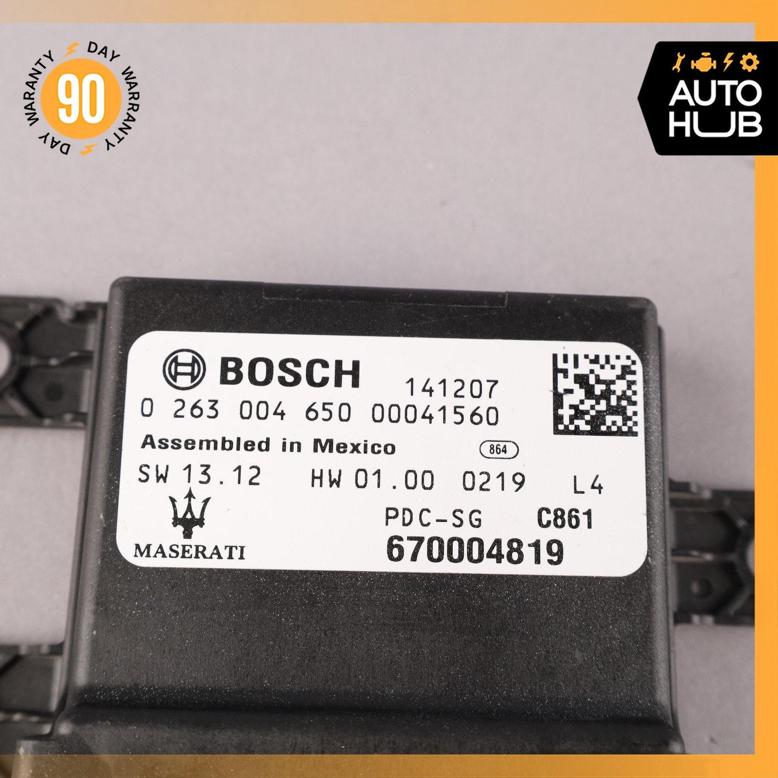 14-16 Maserati Quattroporte SQ4 M156 Park Parking Assist Control Module OEM 46k