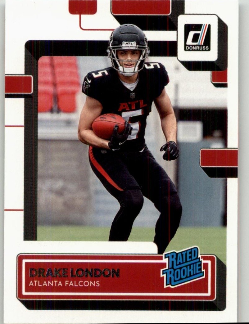 2022 Donruss Drake London Rookie #307 RC Atlanta Falcons