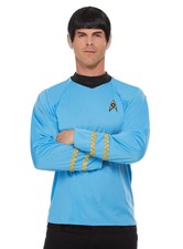 Star Trek – Raumschiff Enterprise Uniform blau - Faszinierend: Langärmeliges