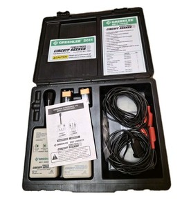 Greenlee 2011/00521 Power Finder Circuit Seeker W/Case (batteries NOT included)