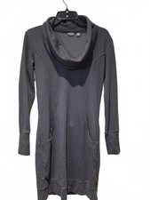 MERRELL 'Indira' Cowl Neck Knit Sweater Mini Dress w/ Pockets Size Small