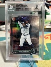 Surfaced 1/1 🔥 2022 Bowman - Chrome Prospects Julio Rodriguez #BCP-45 (RC)