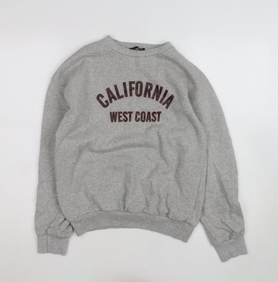 Unisex Erwachsene UK Größe S PRETTYLITTLETH Grau Pullover Sweatshirt