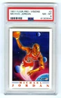 MICHAEL JORDAN~1991 FLEER PRO-VISIONS PSA-8 NM-MT GRADED NBA CARD #2 (NEW CASE)