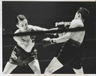 Fritzie Zivic-Lew Jenkins Draw 1940 Vintage original Boxing photo with tag — photo 1