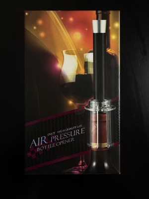 #ad 4 Pcs Wine Air Pressure Pump Bottle Opener Set Cork Remover with Foil Cutter $30.00