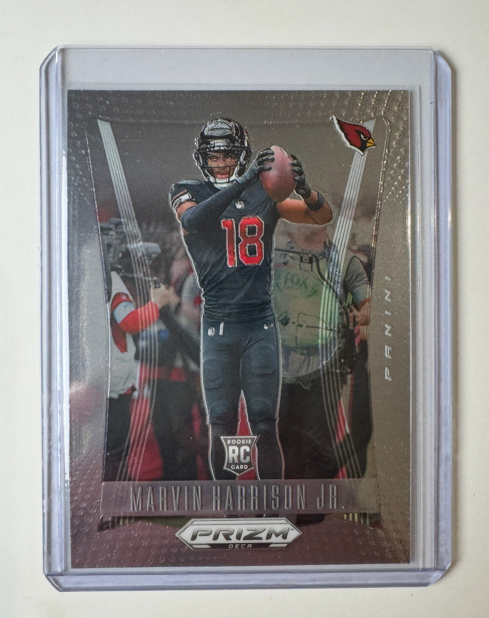 2024 Panini Prizm Deca Marvin Harrison Jr. Base Rookie #7 (RC) Cardinals