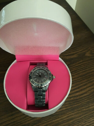 Isaac Mizrahi szary zegarek ceramiczny - Zdjęcie 1 z 3