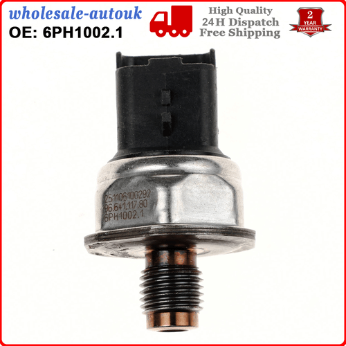 for CITROEN PEUGEOT 1.6 1.4 HDI FUEL RAIL PRESSURE SENSOR 9664111780 6PH1002.1 - Picture 2 of 8